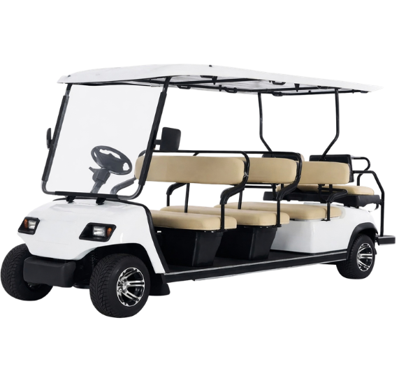 8-Seater Vehicle Front View